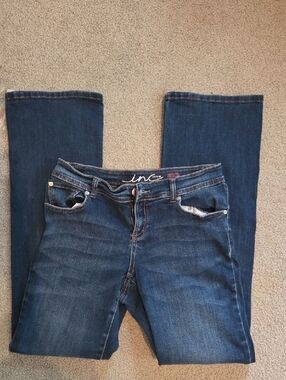 INC International Concepts Women's Indigo Bootcut Jeans